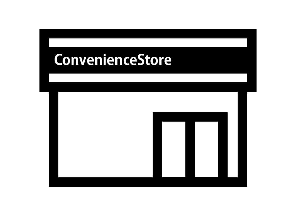 コンビニエンスストア<br />
7:00～23:00<br />
スギノイパレス前<br />
お弁当、飲み物、お菓子、ATMなど、便利なコンビニです。